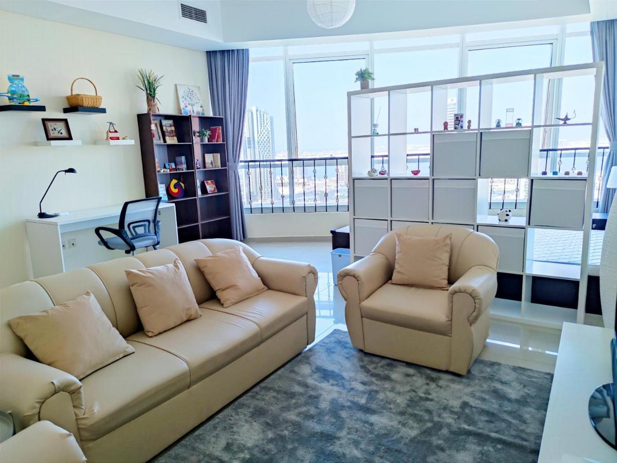 Abu Dhabi Cozy Mangrove View, Seaview 1 Bedroom 1 Partition Apartment Not Hotel Bagian luar foto