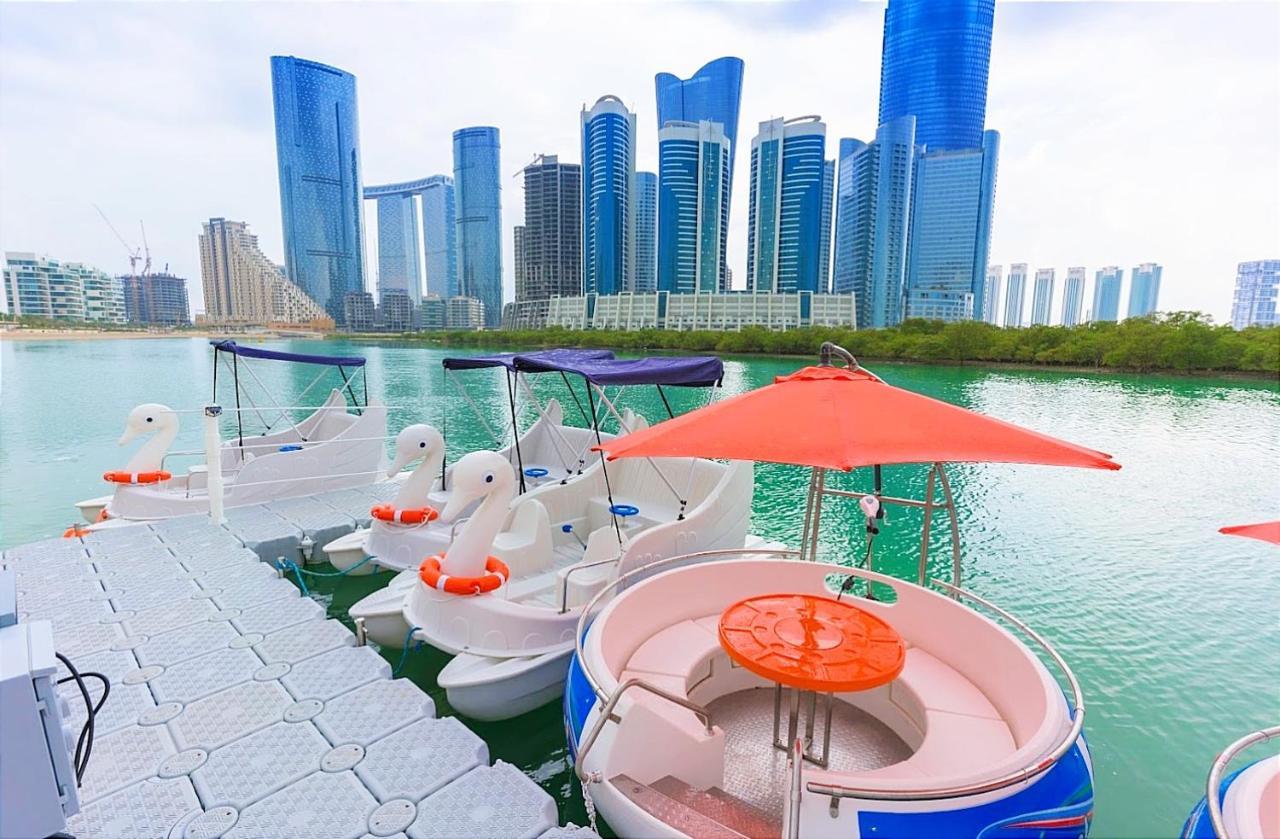 Abu Dhabi Cozy Mangrove View, Seaview 1 Bedroom 1 Partition Apartment Not Hotel Bagian luar foto