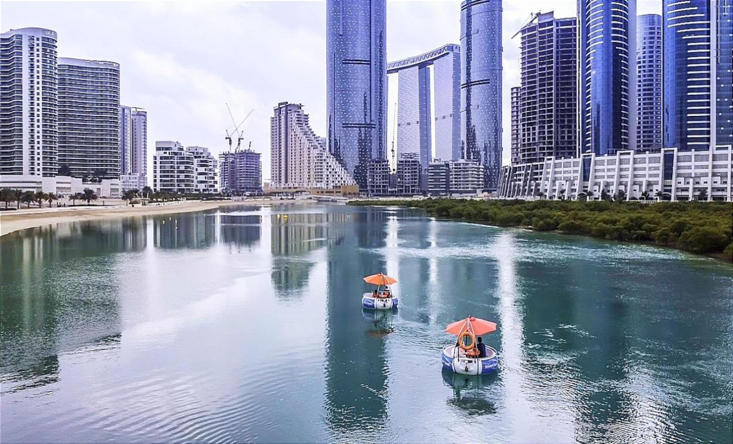 Abu Dhabi Cozy Mangrove View, Seaview 1 Bedroom 1 Partition Apartment Not Hotel Bagian luar foto