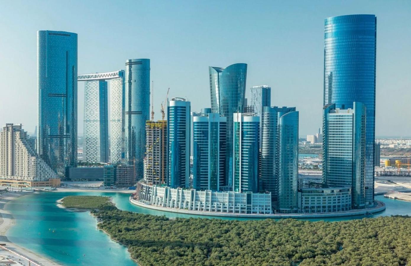 Abu Dhabi Cozy Mangrove View, Seaview 1 Bedroom 1 Partition Apartment Not Hotel Bagian luar foto